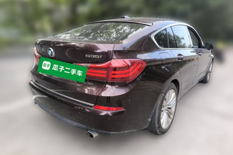 Used BMW 5 Series GT 2014 535i Luxury Edition Rear Right 45 Deg