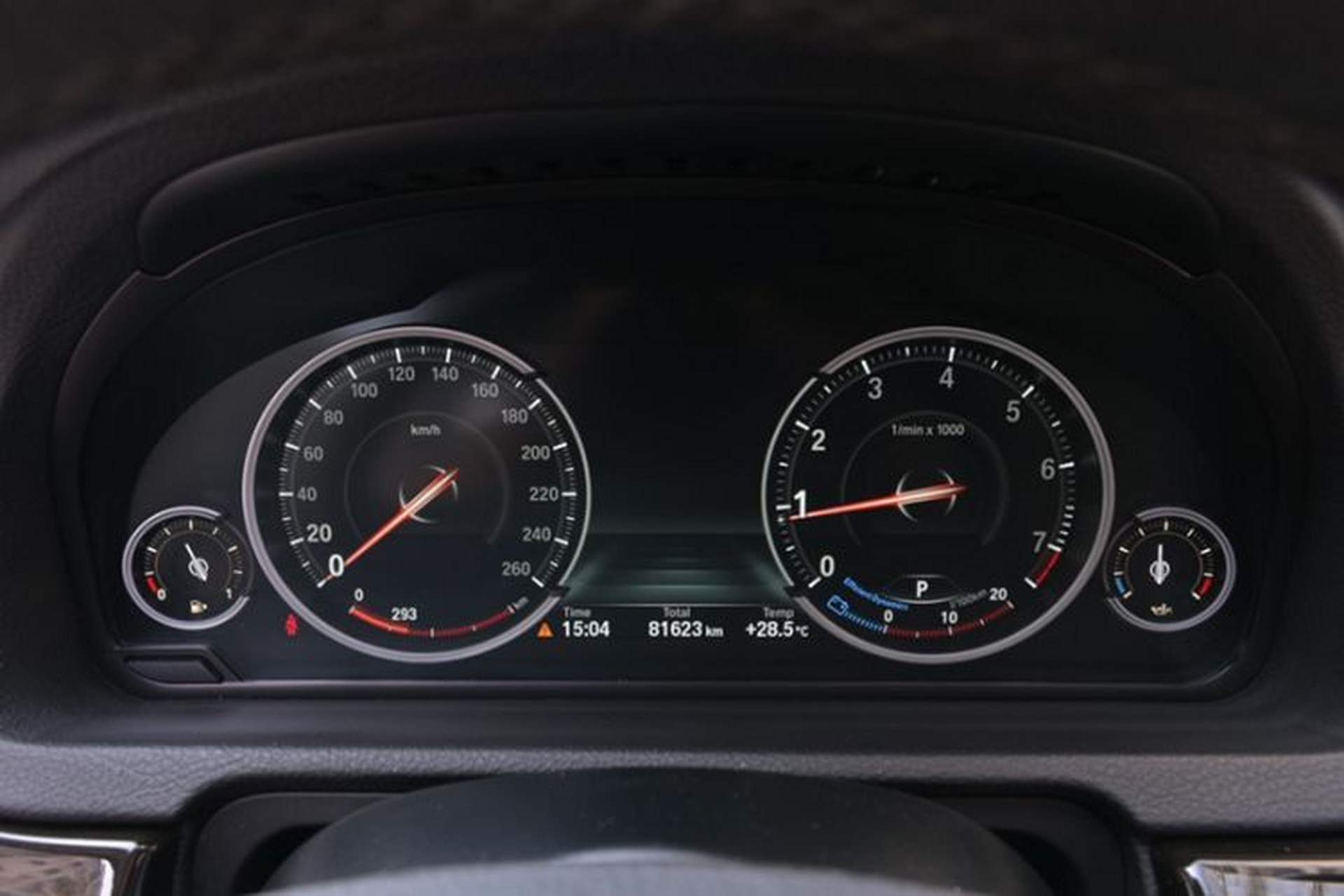 Used BMW 5 Series GT 2017 528i Leading Model Odometer Close Up