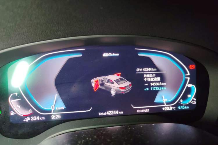 Used BMW 5 Series New Energy 2019 530Le Luxury Package Instrument Cluster