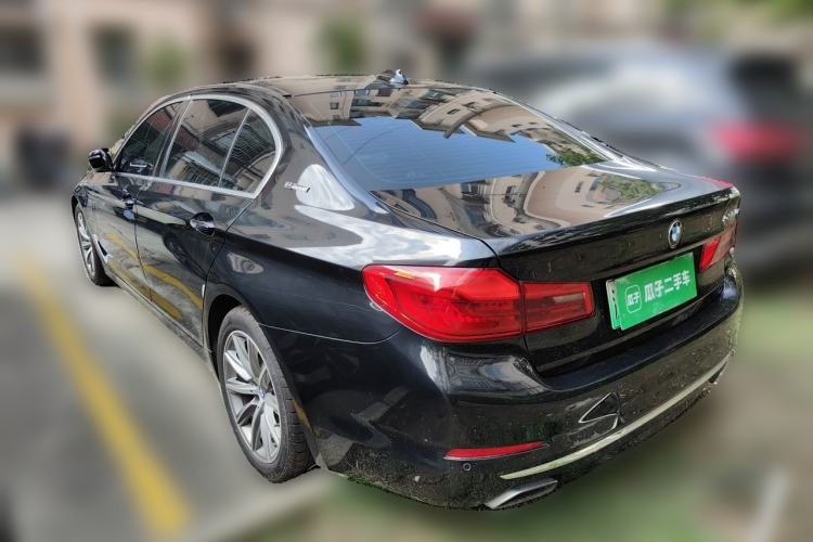 Used BMW 5 Series New Energy 2018 530Le Luxury Package Rear Left 45 Deg