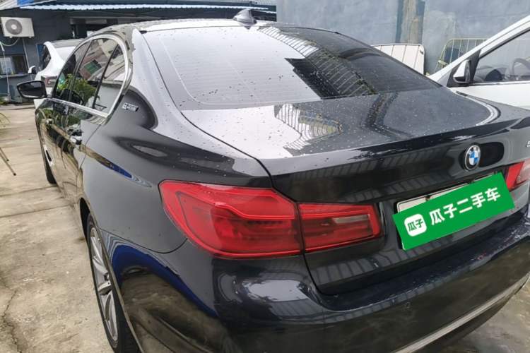 Used BMW 5 Series New Energy 2018 530Le Luxury Package Rear Left 45 Deg