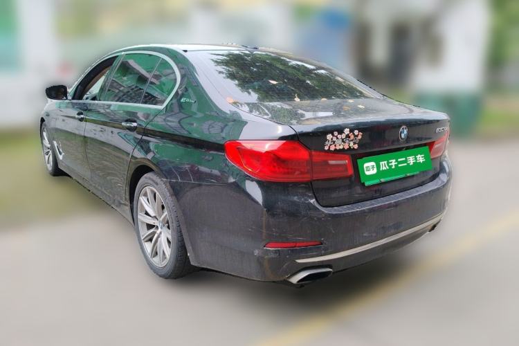 Used BMW 5 Series New Energy 2018 530Le Luxury Package Rear Left 45 Deg