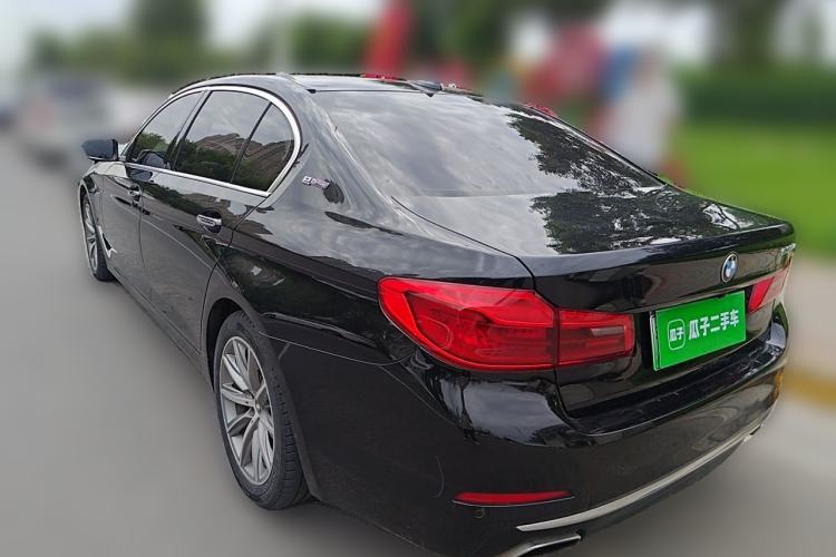 Used BMW 5 Series New Energy 2018 530Le Luxury Package Rear Left 45 Deg