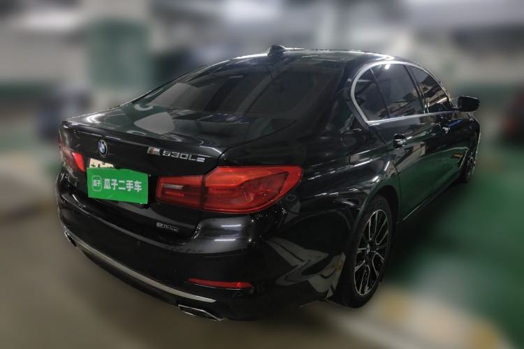 Used BMW 5 Series New Energy 2018 530Le Luxury Package Rear Right 45 Deg