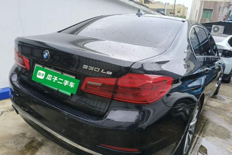 Used BMW 5 Series New Energy 2018 530Le Luxury Package Rear Right 45 Deg