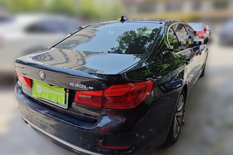 Used BMW 5 Series New Energy 2018 530Le Luxury Package Rear Right 45 Deg