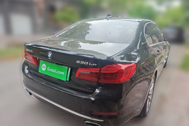 Used BMW 5 Series New Energy 2018 530Le Luxury Package Rear Right 45 Deg