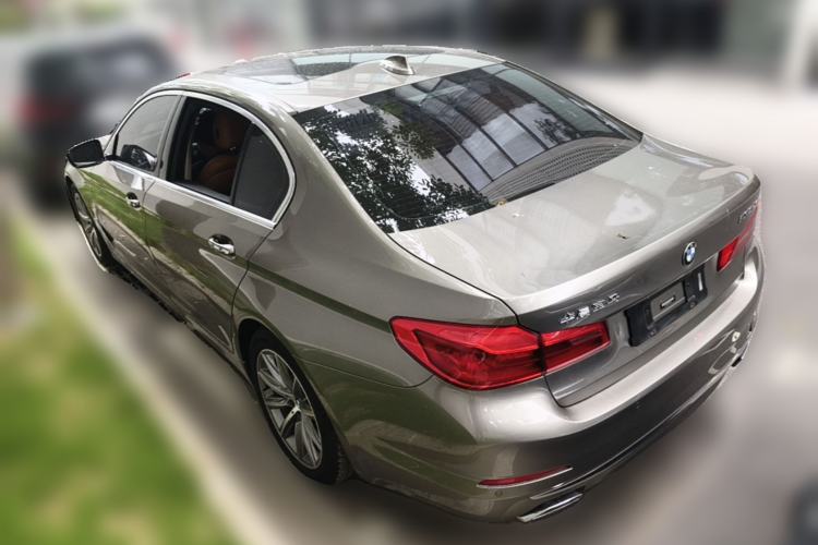 Used BMW 5 Series New Energy 2018 530Le Luxury Package Rear Left 45 Deg