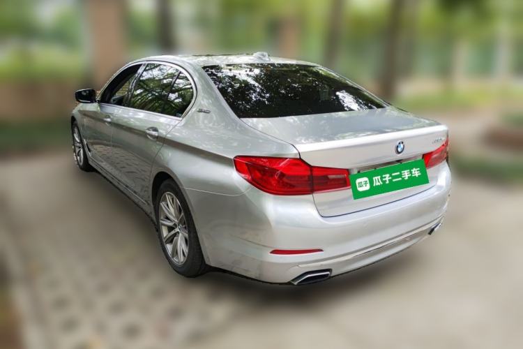 Used BMW 5 Series New Energy 2018 530Le Luxury Package Rear Left 45 Deg