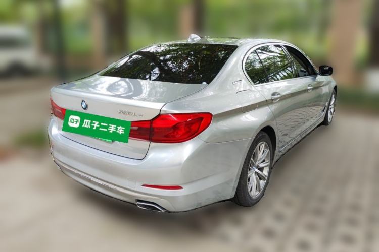 Used BMW 5 Series New Energy 2018 530Le Luxury Package Rear Right 45 Deg