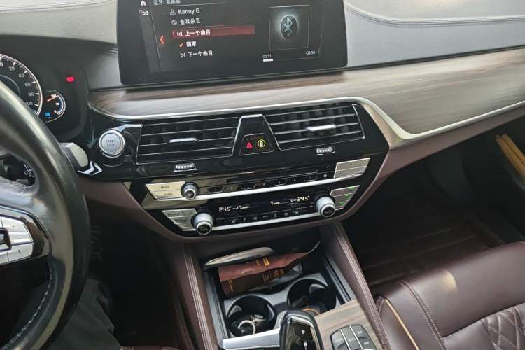 Used BMW 5 Series New Energy 2018 530Le Luxury Package Audio And AC Panel