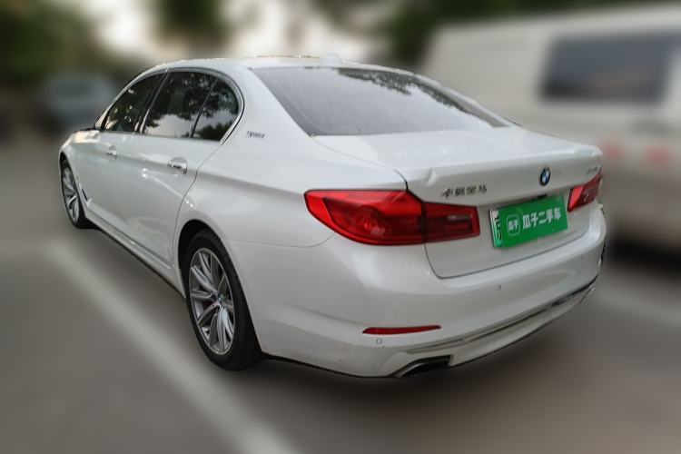 Used BMW 5 Series New Energy 2018 530Le Luxury Package Rear Left 45 Deg