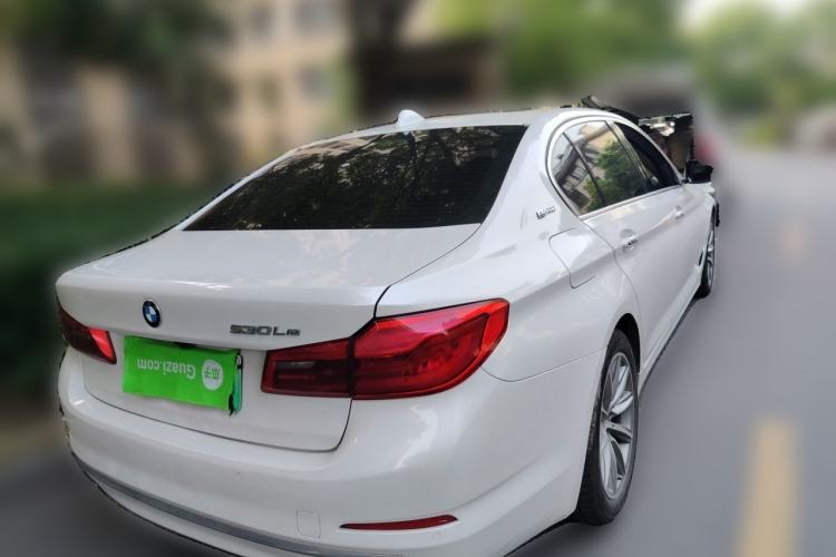 Used BMW 5 Series New Energy 2018 530Le Luxury Package Rear Right 45 Deg