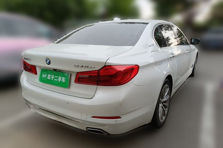 Used BMW 5 Series New Energy 2018 530Le Luxury Package Rear Right 45 Deg
