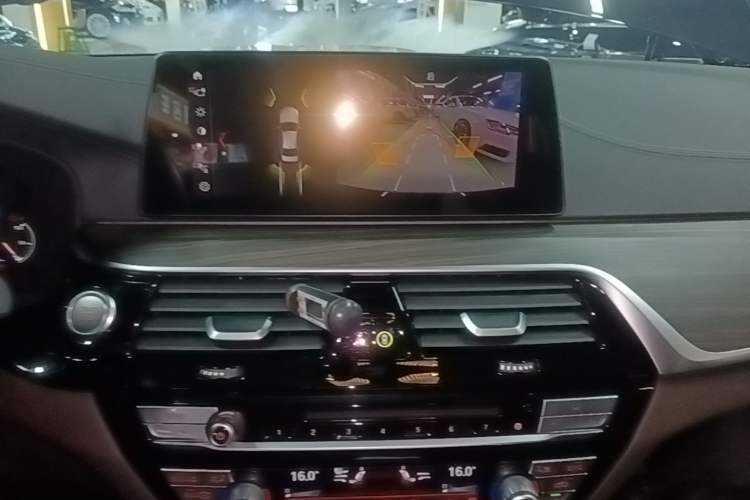 Used BMW 5 Series New Energy 2019 530Le Luxury Package Audio And AC Panel