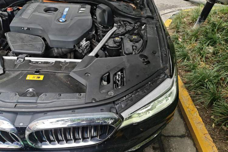 Used BMW 5 Series New Energy 2019 Updated 530Le Pioneer Edition Engine Bay Left
