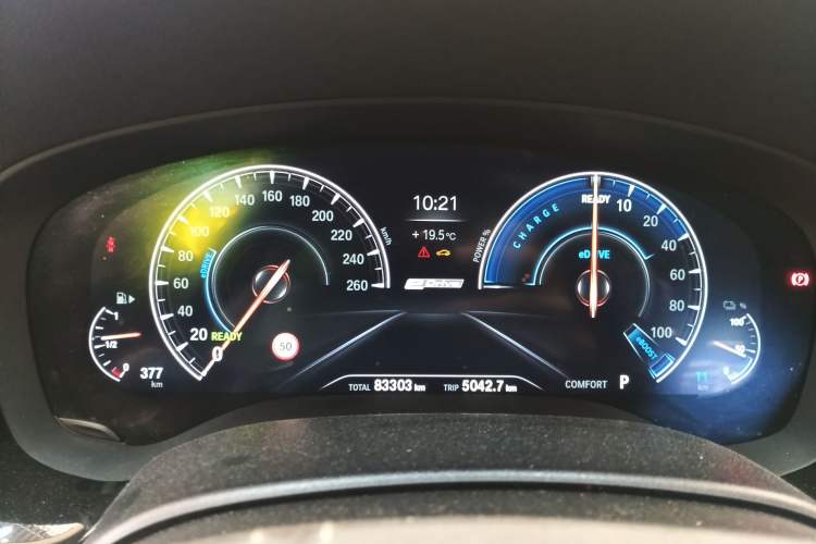 Used BMW 5 Series New Energy 2019 530Le Pioneer Edition Instrument Cluster