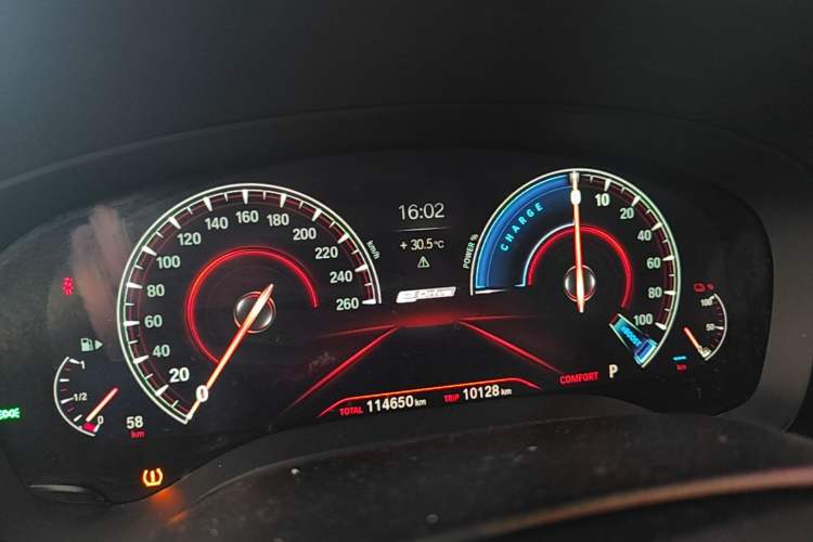 Used BMW 5 Series New Energy 2019 Updated Version 530Le Luxury Package Instrument Cluster