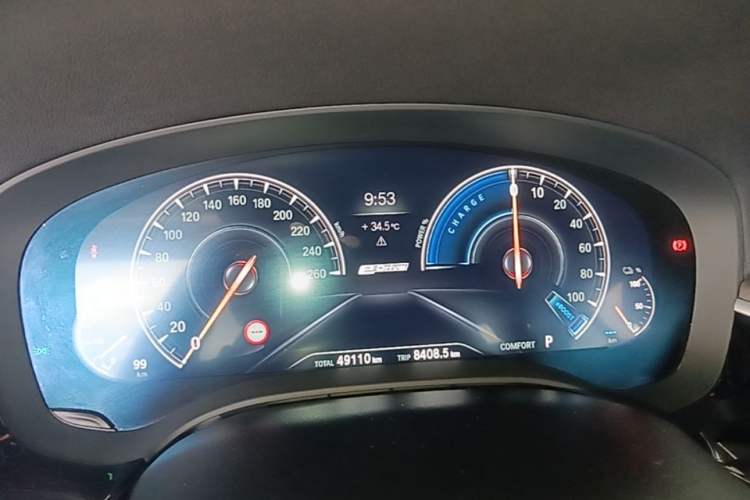 Used BMW 5 Series New Energy 2019 Updated 530Le Pioneer Edition Instrument Cluster