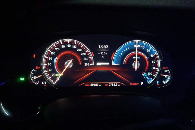 Used BMW 5 Series New Energy 2019 530Le Luxury Package Instrument Cluster