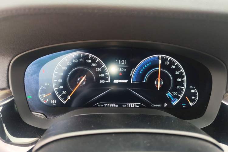 Used BMW 5 Series New Energy 2019 530Le Luxury Package Instrument Cluster