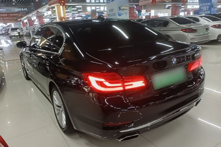 Used BMW 5 Series New Energy 2019 530Le Luxury Package Rear Left 45 Deg
