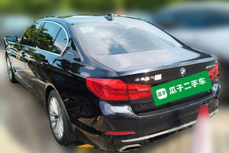 Used BMW 5 Series New Energy 2019 530Le Luxury Package Rear Left 45 Deg