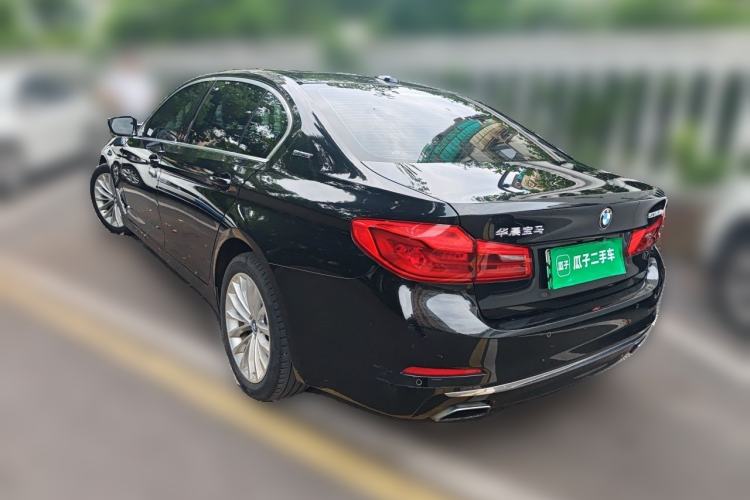Used BMW 5 Series New Energy 2019 Updated Version 530Le Luxury Package Rear Left 45 Deg