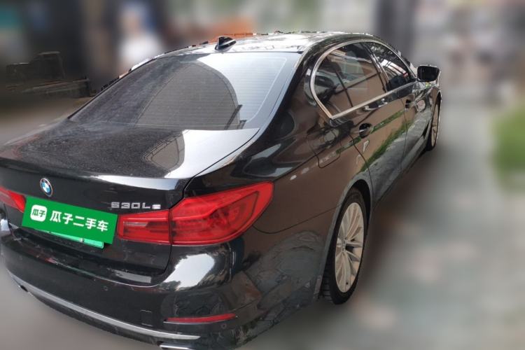 Used BMW 5 Series New Energy 2019 530Le Luxury Package Rear Right 45 Deg