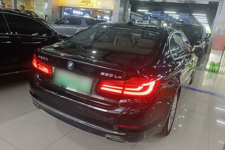 Used BMW 5 Series New Energy 2019 530Le Pioneer Edition Rear Right 45 Deg