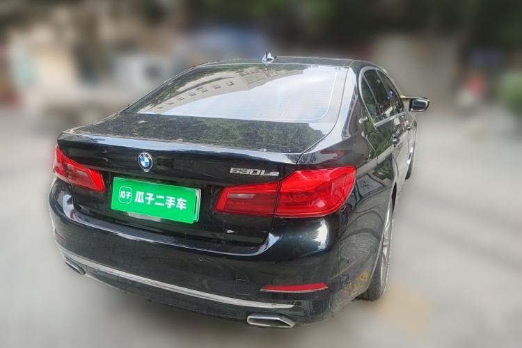 Used BMW 5 Series New Energy 2019 530Le Luxury Package Rear Right 45 Deg