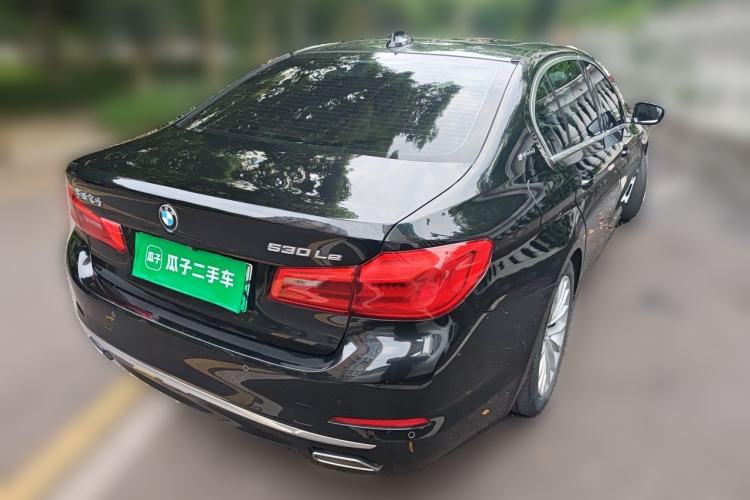 Used BMW 5 Series New Energy 2019 Updated Version 530Le Luxury Package Rear Right 45 Deg