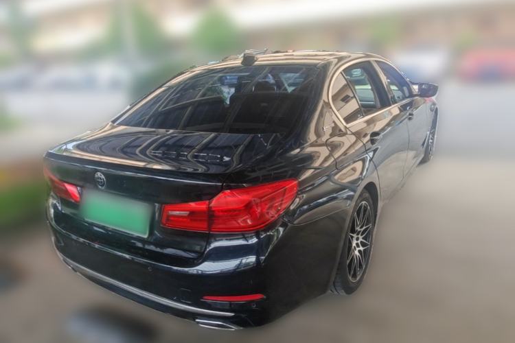 Used BMW 5 Series New Energy 2019 Updated Version 530Le Luxury Package Rear Right 45 Deg