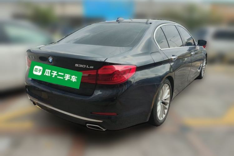 Used BMW 5 Series New Energy 2019 Updated Version 530Le Luxury Package Rear Right 45 Deg