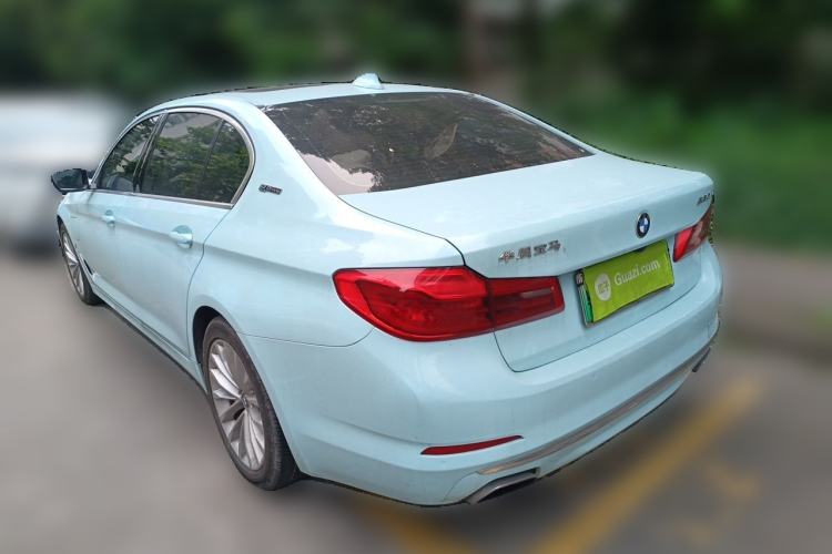 Used BMW 5 Series New Energy 2019 Updated Version 530Le Luxury Package Rear Left 45 Deg