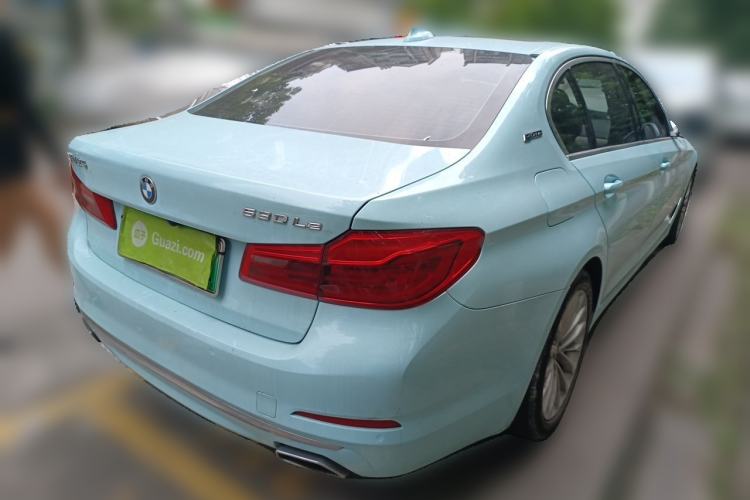 Used BMW 5 Series New Energy 2019 Updated Version 530Le Luxury Package Rear Right 45 Deg