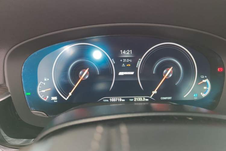 Used BMW 5 Series New Energy 2019 530Le Luxury Package Instrument Cluster