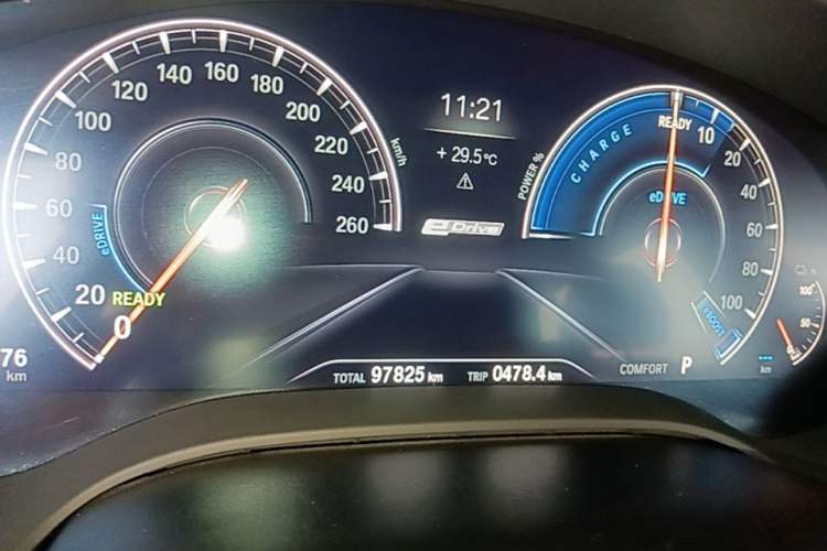 Used BMW 5 Series New Energy 2019 530Le Luxury Package Instrument Cluster
