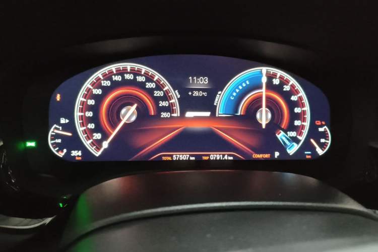 Used BMW 5 Series New Energy 2019 Updated Version 530Le Luxury Package Instrument Cluster