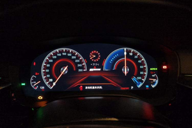 Used BMW 5 Series New Energy 2019 530Le Luxury Package Instrument Cluster
