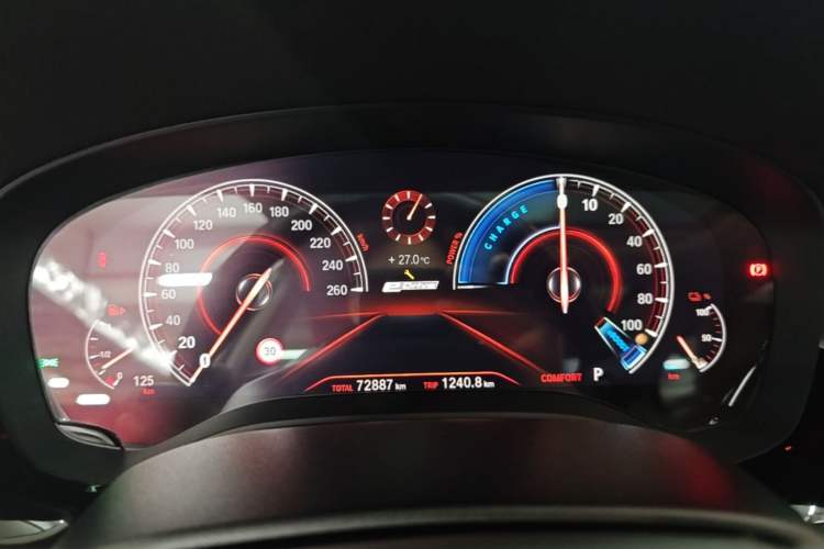 Used BMW 5 Series New Energy 2019 Updated Version 530Le Luxury Package Instrument Cluster