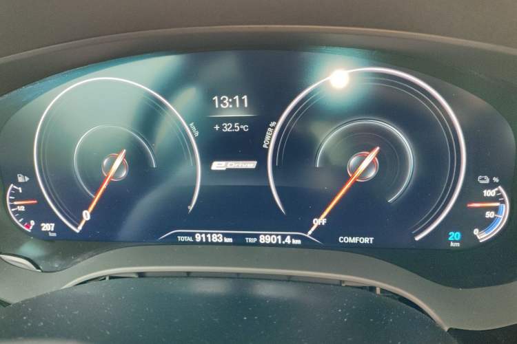 Used BMW 5 Series New Energy 2019 530Le Luxury Package Instrument Cluster