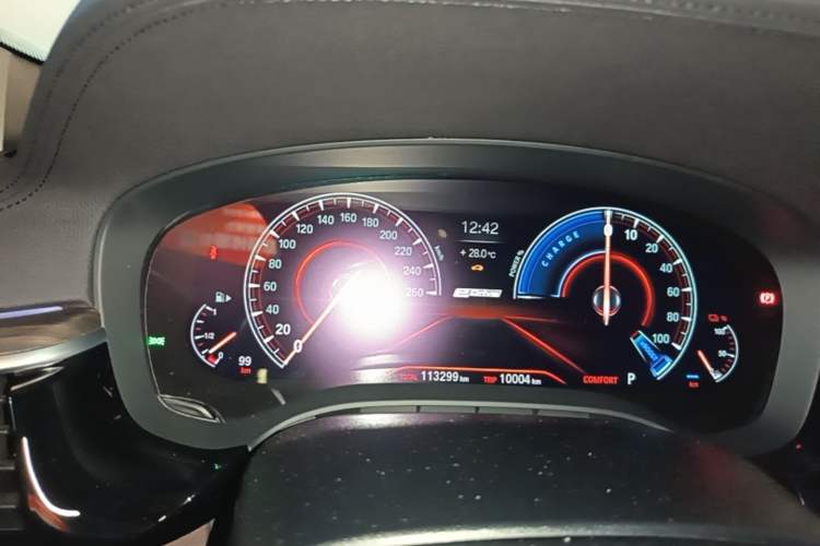 Used BMW 5 Series New Energy 2019 Updated Version 530Le Luxury Package Instrument Cluster