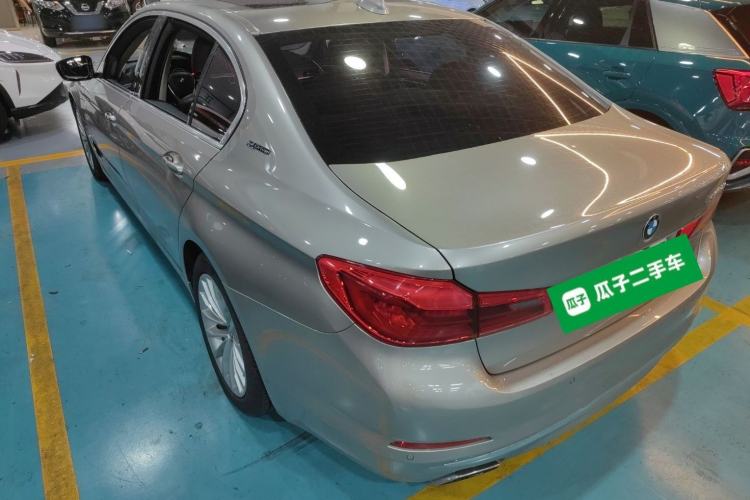 Used BMW 5 Series New Energy 2019 Updated 530Le Pioneer Edition Rear Left 45 Deg