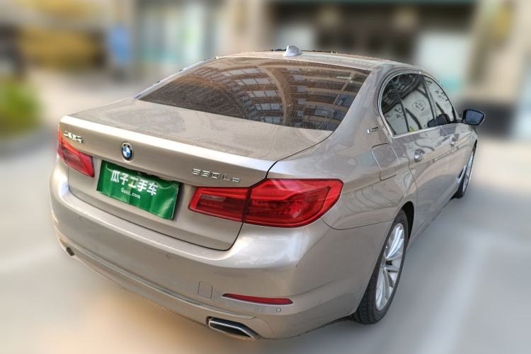 Used BMW 5 Series New Energy 2019 Updated Version 530Le Luxury Package Rear Right 45 Deg