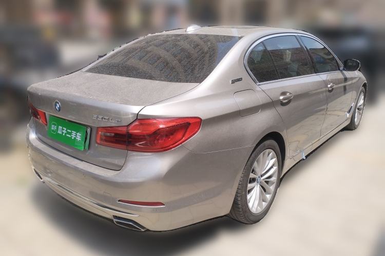 Used BMW 5 Series New Energy 2019 Updated Version 530Le Luxury Package Rear Right 45 Deg