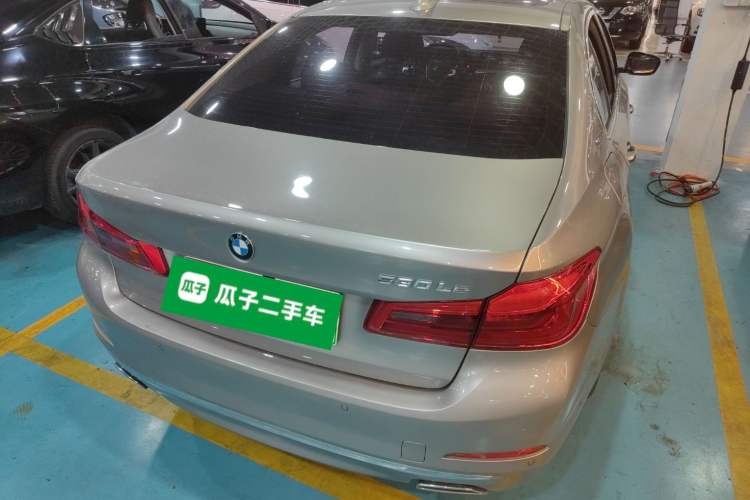Used BMW 5 Series New Energy 2019 Updated 530Le Pioneer Edition Rear Right 45 Deg
