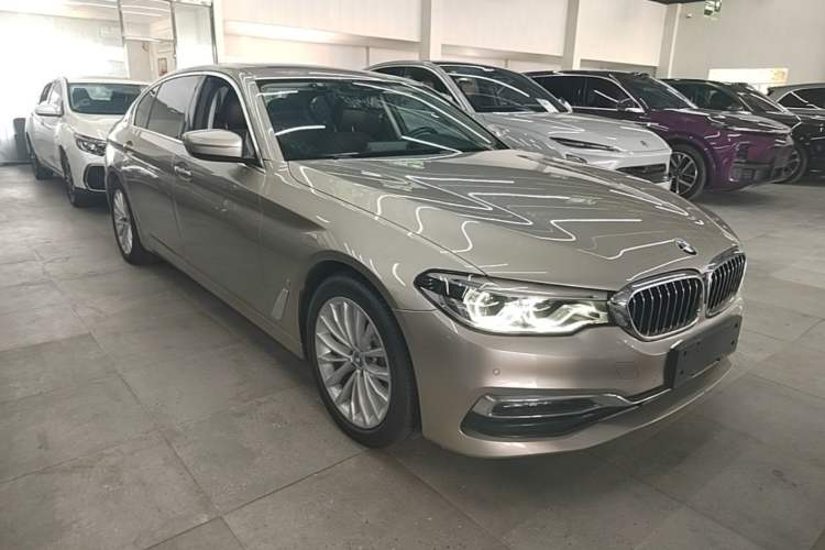 Used BMW 5 Series New Energy 2019 530Le Luxury Package Front Right 45 Deg