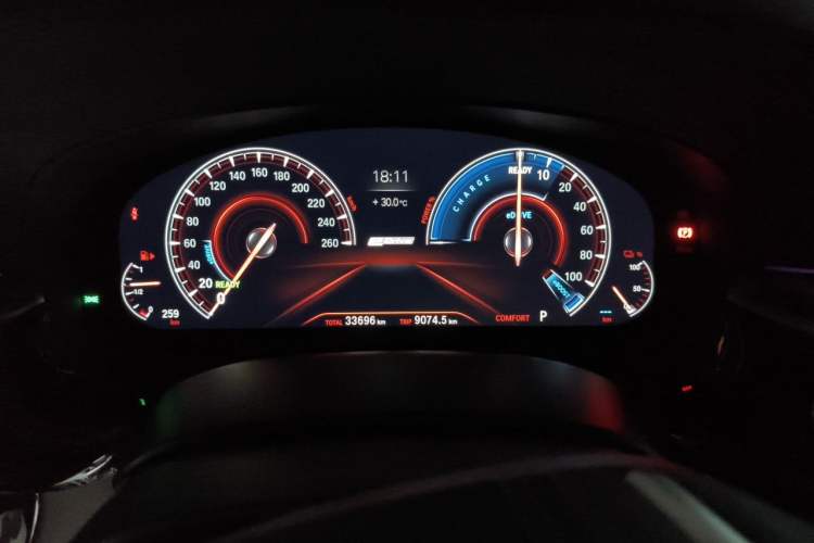 Used BMW 5 Series New Energy 2019 530Le Luxury Package Instrument Cluster