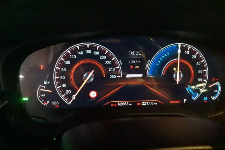 Used BMW 5 Series New Energy 2019 530Le Luxury Package Instrument Cluster